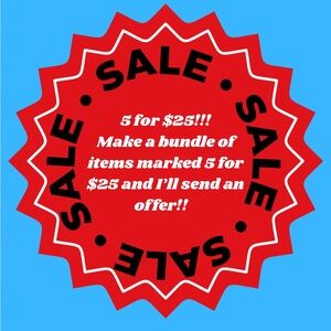 Red Sale Promotion Sign